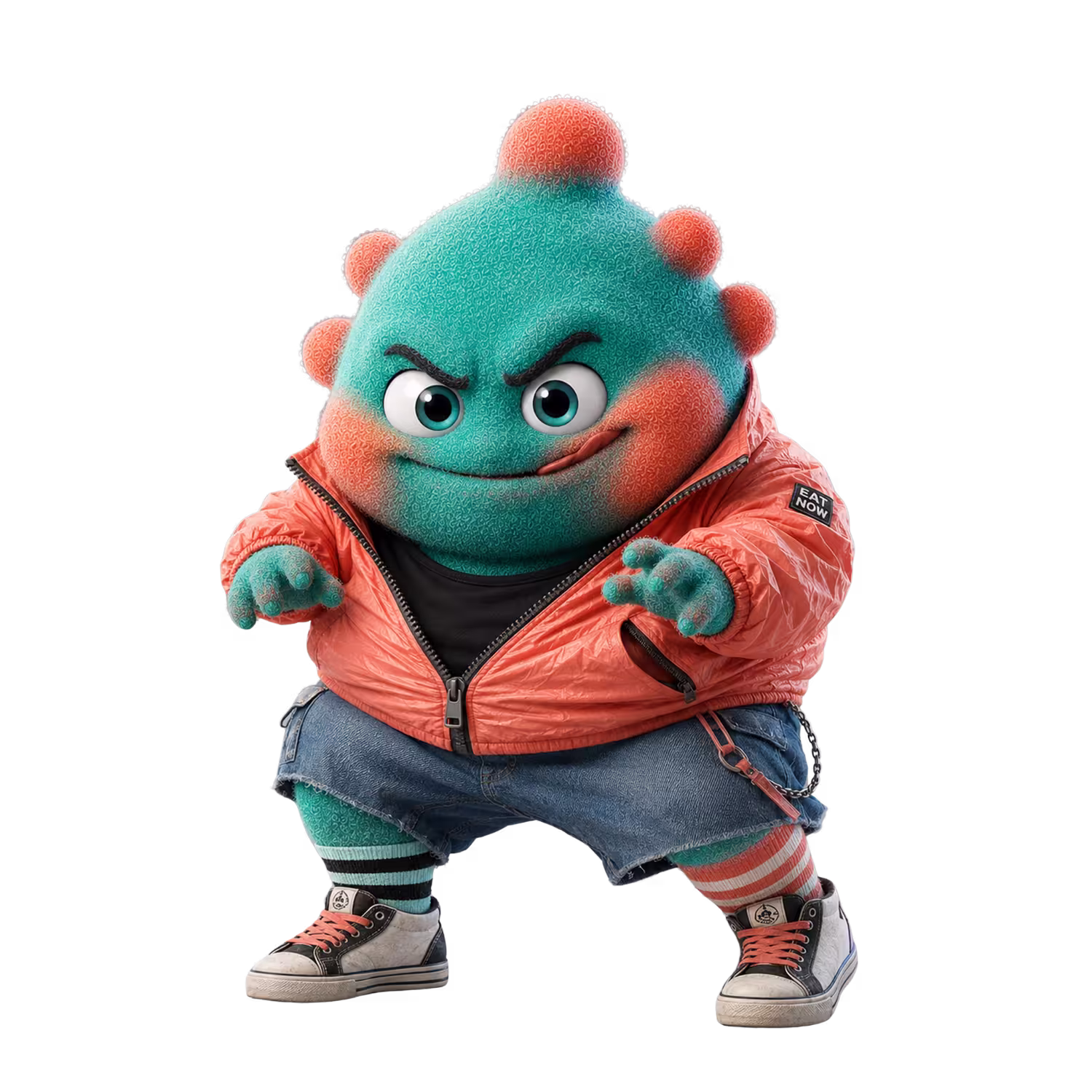 Plush 3D Ghrelin character